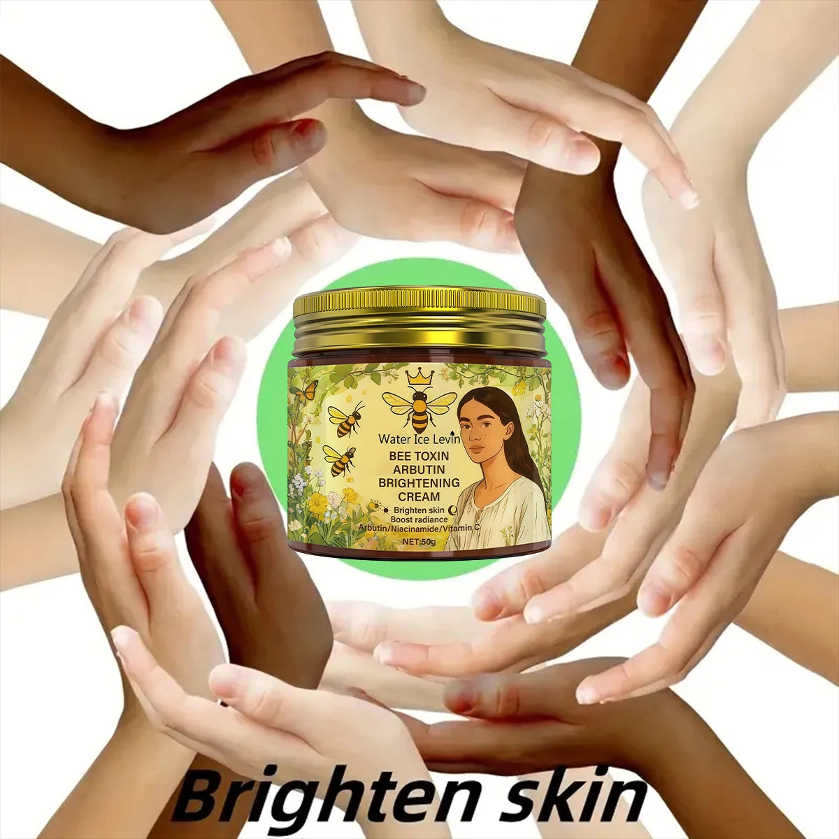 Bee Toxin & Arbutin Brightening Cream | Retinol + Hyaluronic Acid