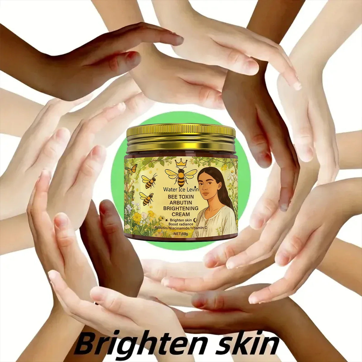 Bee Toxin & Arbutin Brightening Cream | Retinol Moisturizer