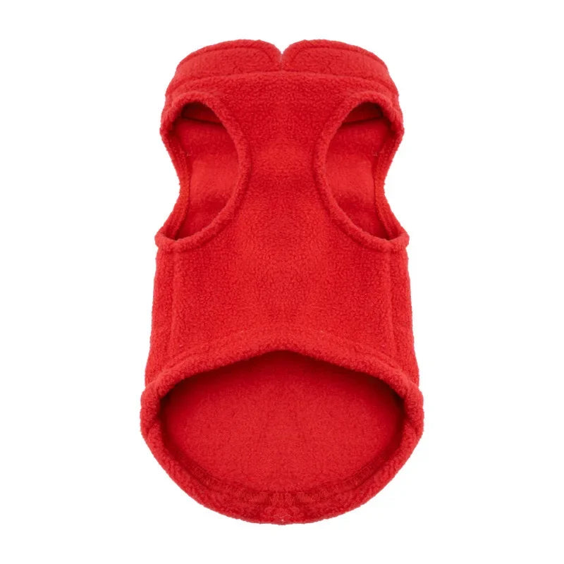 Polar Fleece Pet Vest for Cats & Dogs | Soft Warm Jacket S–L