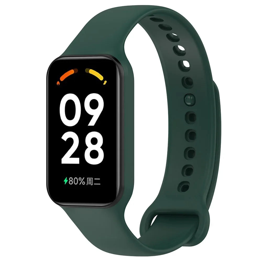 Silicone Wristband Strap For Xiaomi Smart Band 8 Active Bracelet Watchband for Redmi Band 2 Peaceful Pleasures Health and Wellness