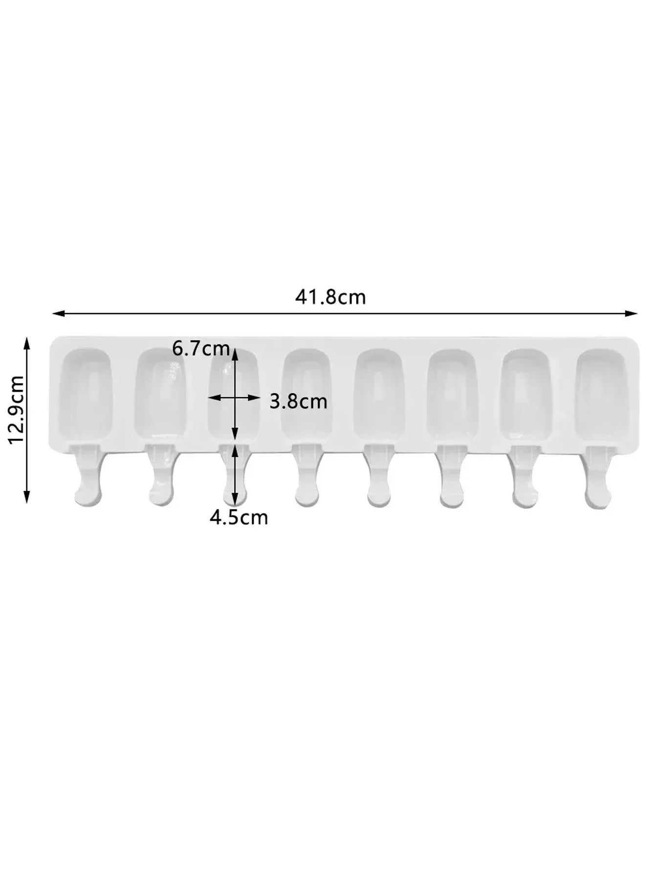 Silicone Ice Cream & Popsicle Mold – DIY Fruit Ice Tray