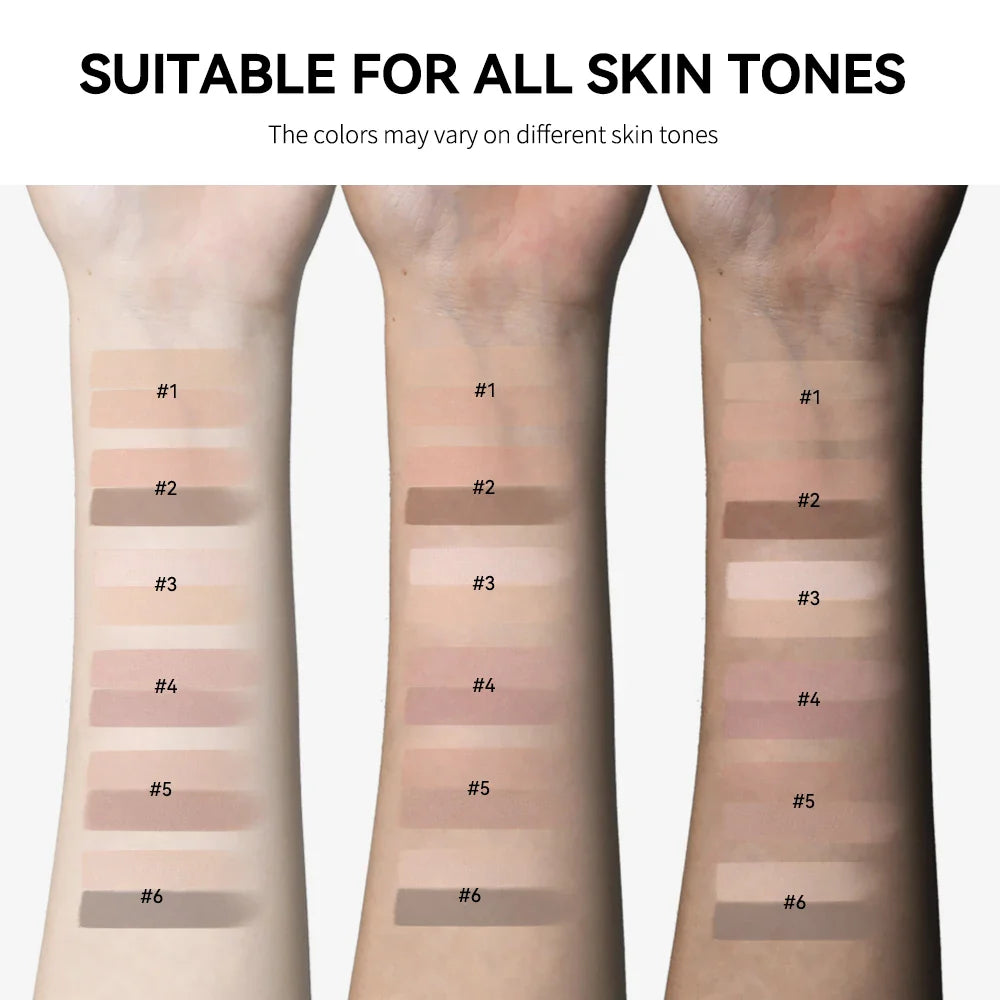 Two-Color Eyebrow Powder Duo – Waterproof Contour & Nose Shadow
