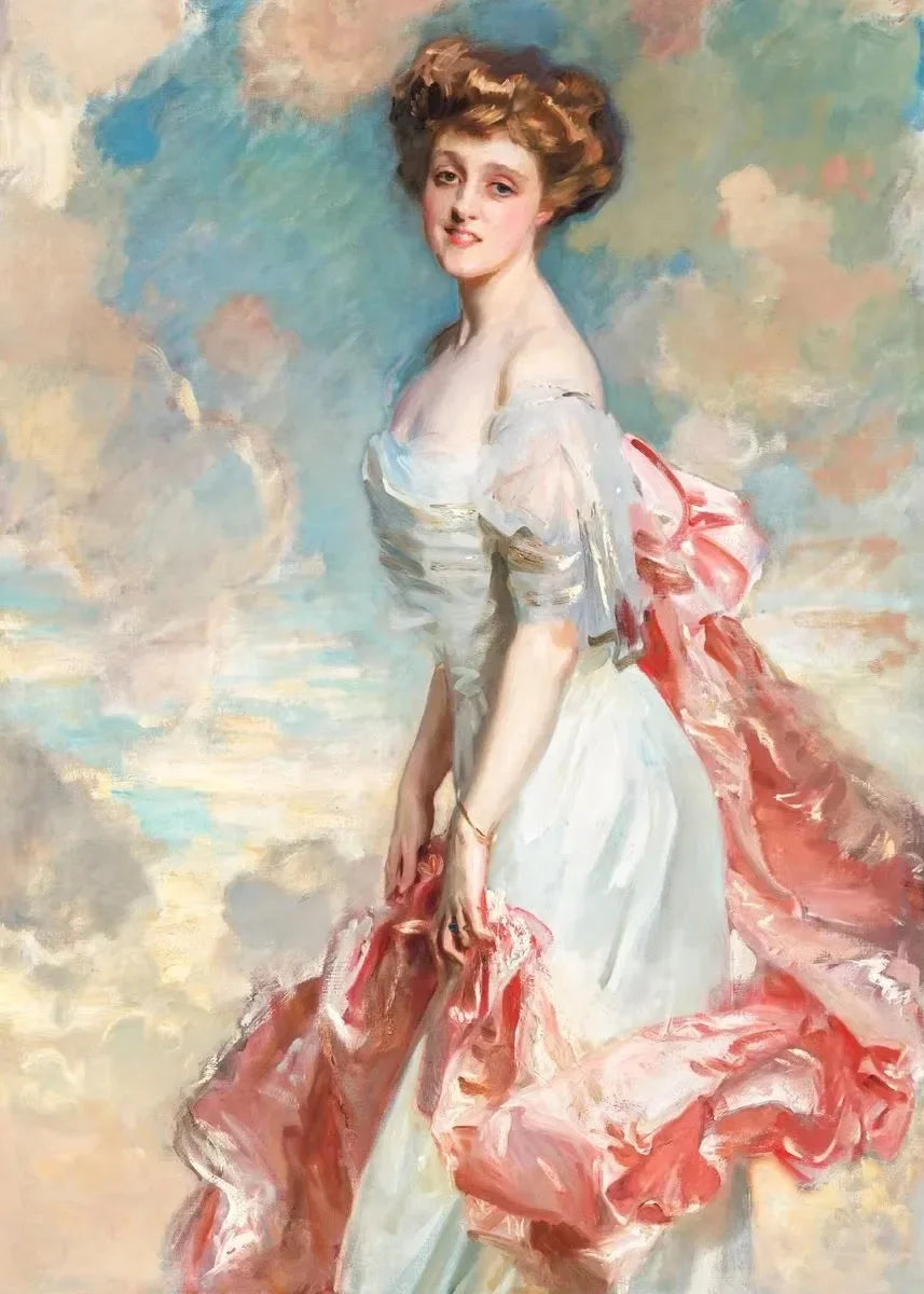 John Singer Sargent Female Portrait Canvas Wall Art Print