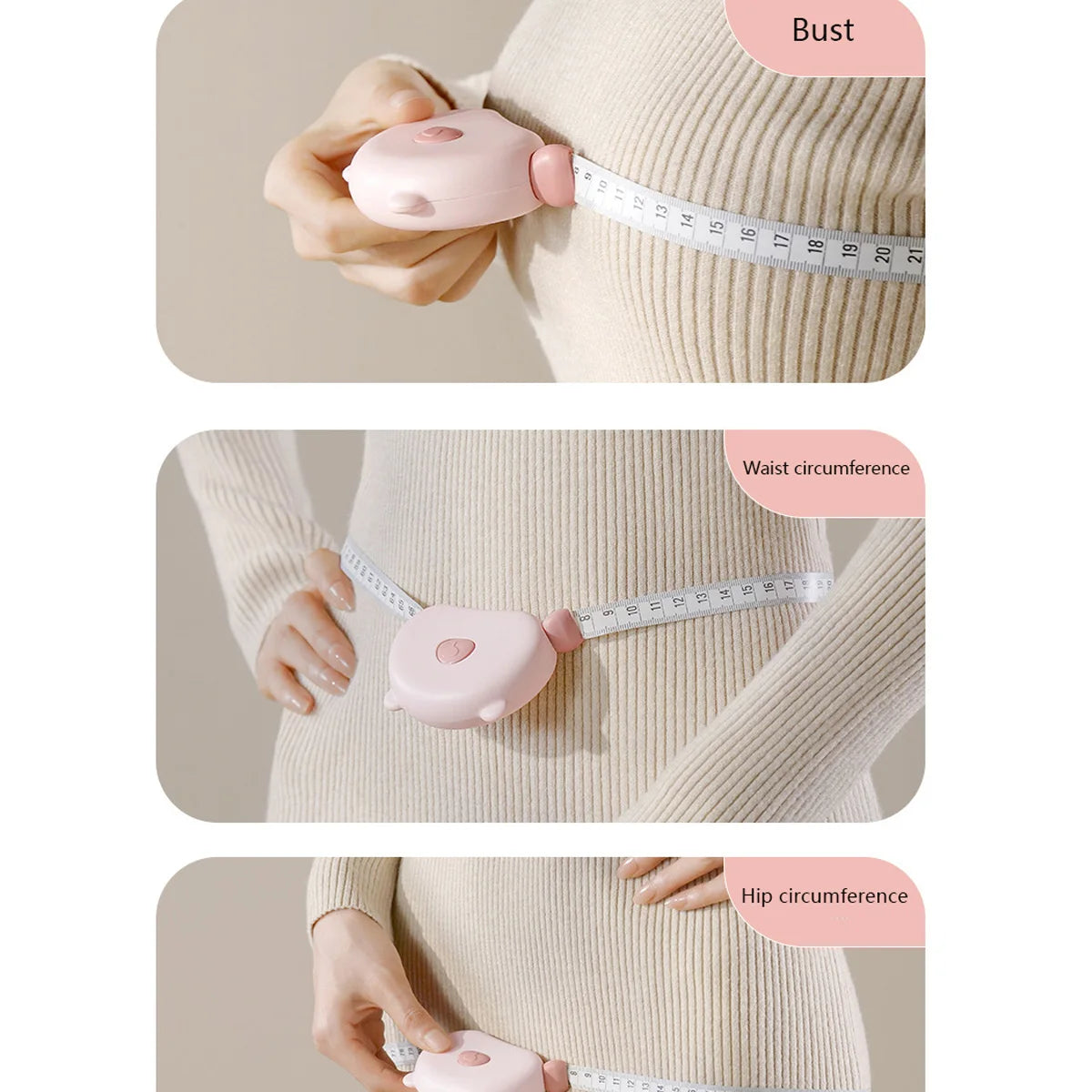 Pcs 150cm Mini Tape Meter Tape Tailor Ruler Clothing Size Measure Portable Sewing Tools Accessory DIY Craft Sewing Tailor Tool Peaceful Pleasures Health and Wellness