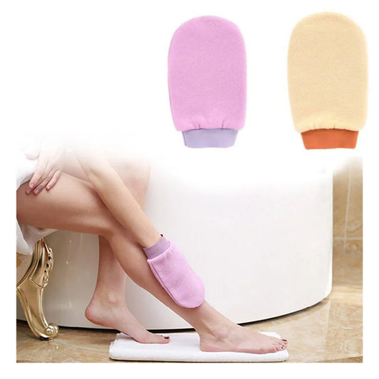 Two-Sided Exfoliating Bath Glove | Body Scrub & Skin Renewal Exfoliating Bath Glove Peaceful Pleasures Health and Wellness