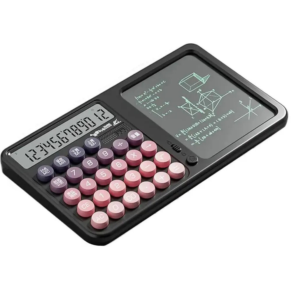 Large Display Calculator with Notepad, Voice & Eye Protection