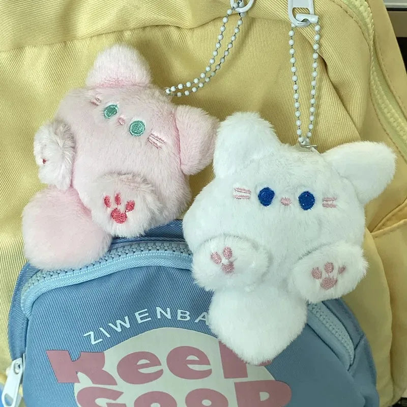 Cute Plush Cat Keychain Pendant – Bag Charm Gift 1–20 Pack