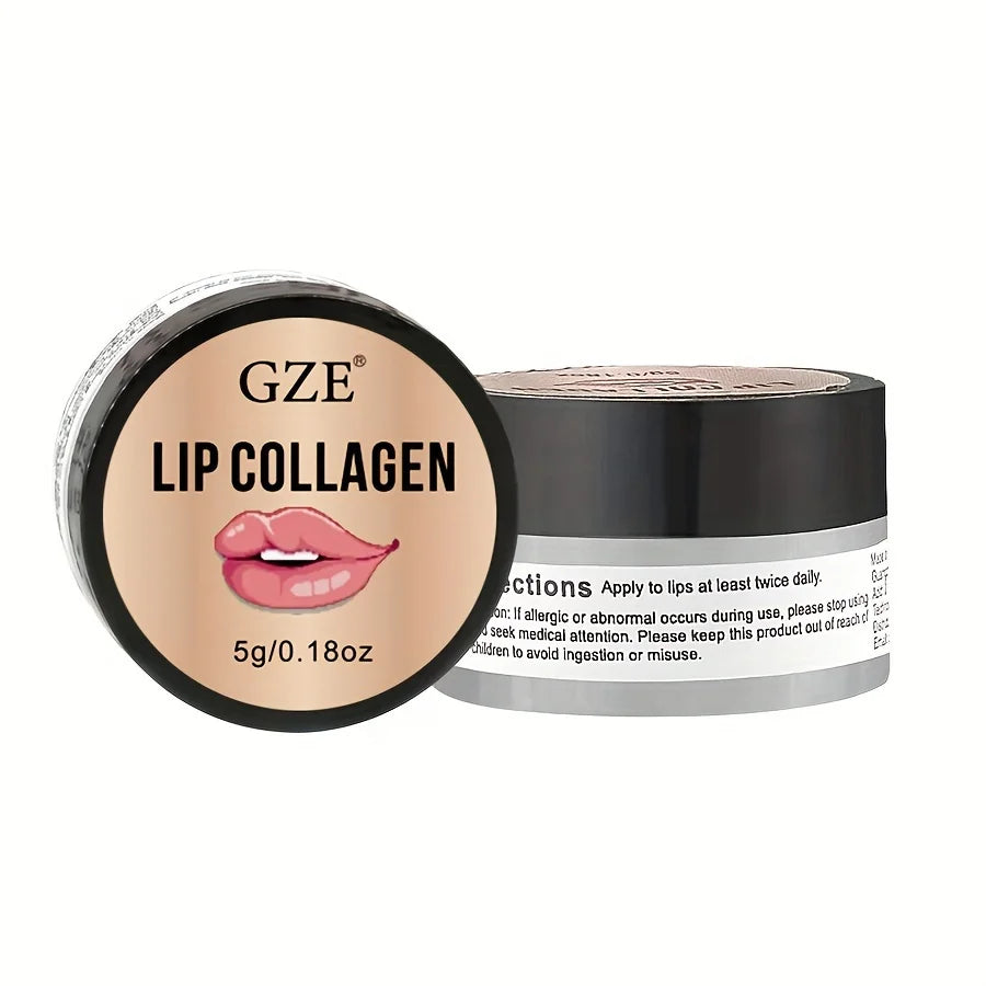 GZE Lip Sleeping Mask – Collagen, Coconut & Castor Oil 5g