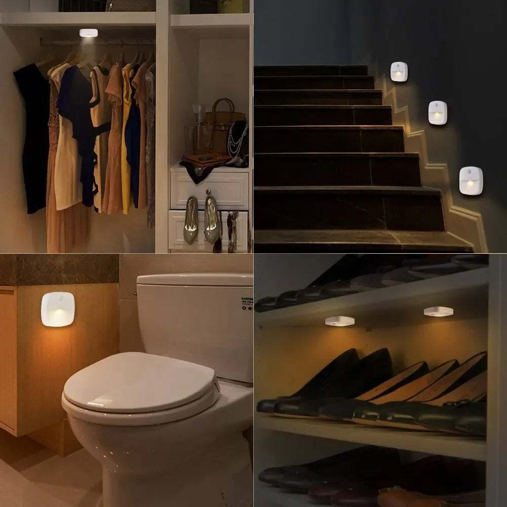 LED Smart Sensor Plug-In Night Light | EU 220V Wall Light