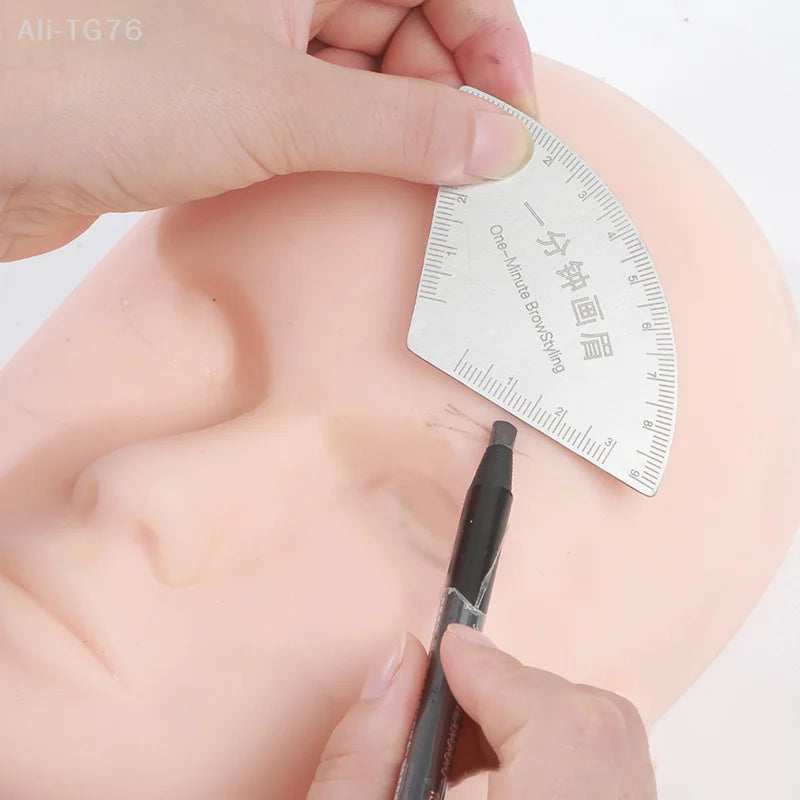 Eyebrow Mapping Ruler – Microblading Brow Shaping Stencil