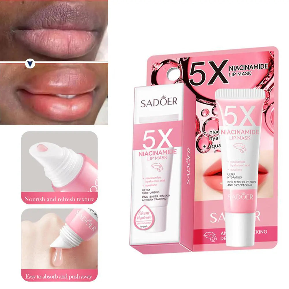 Niacinamide Lip Mask Balm – Hydrating, Brightening & Softening