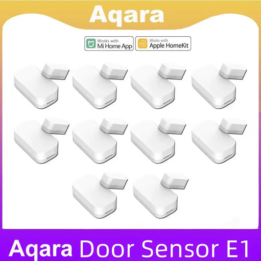 Aqara E1 Door Window Sensor Zigbee 3.0 Smart Mini Door Sensors Wireless Connection Work With Xiaomi Mi Home APP HomeKit Peaceful Pleasures Health and Wellness