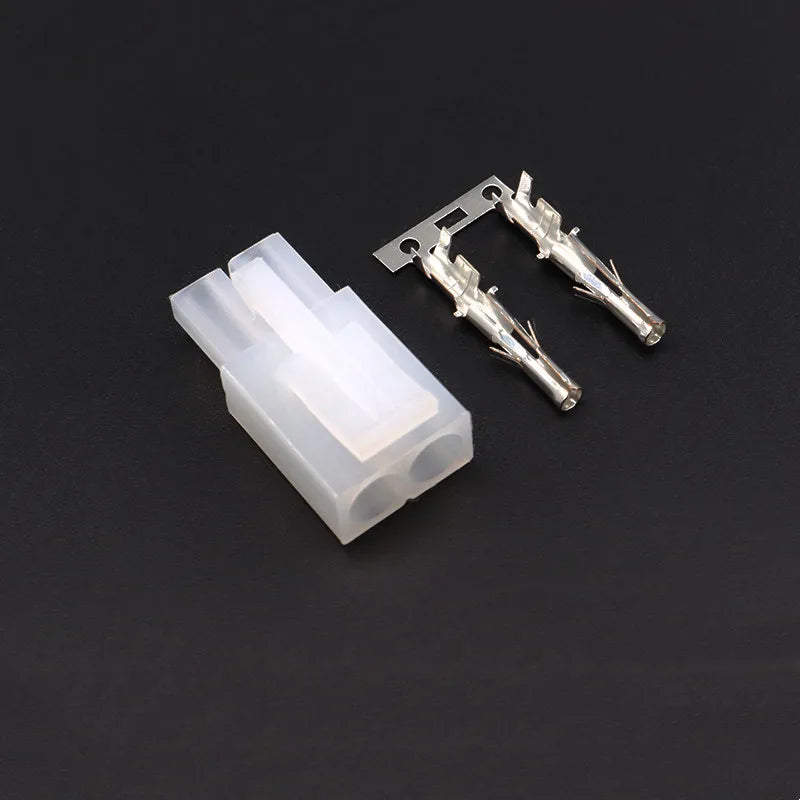 L6.2 Big Tamiya 6.2mm Male Female Rubber Shell Connector Plug-in Terminal Aerial Model Toy Butt Joint Plug Peaceful Pleasures Health and Wellness 10 Sets Male