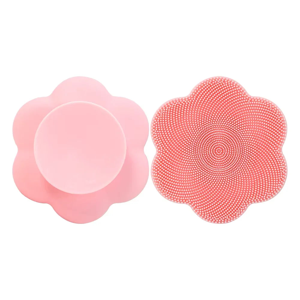 Silicone Exfoliating Shower Brush – Body & Scalp Massager