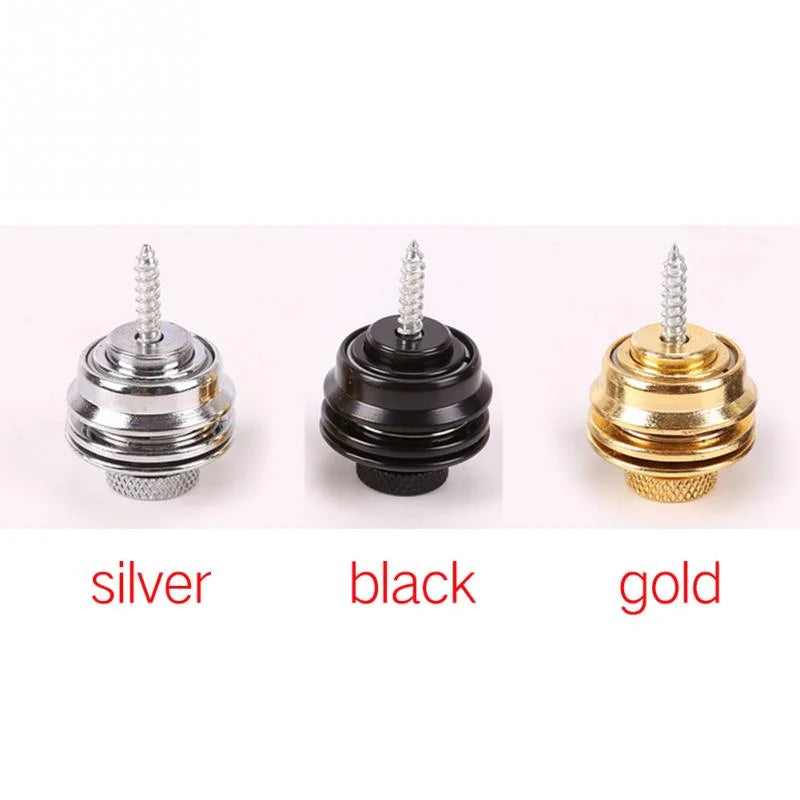 Guitar Strap Lock Straplock Button Buckle Skidproof Acoustic Electric