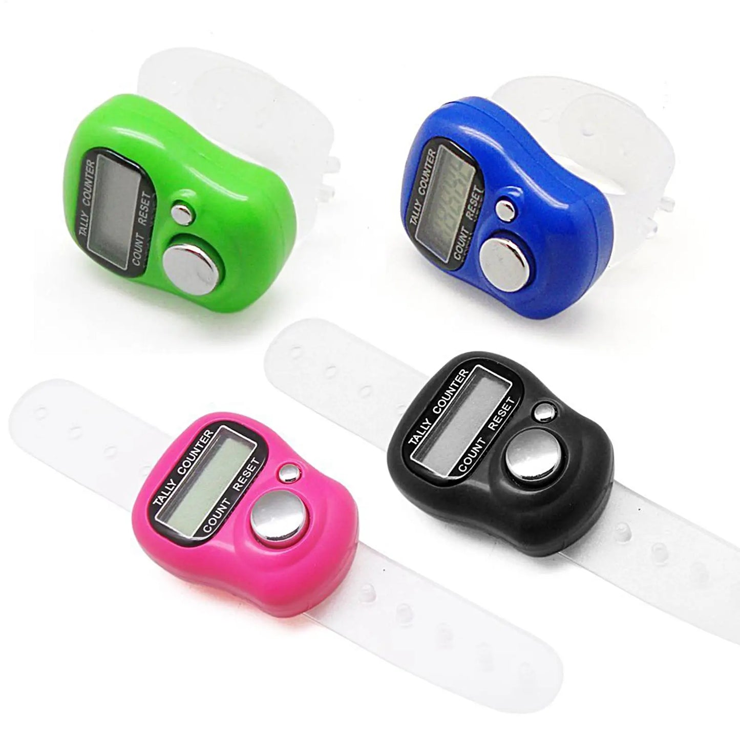 Mini LED Electronic Finger Counter Ring Tally Clicker