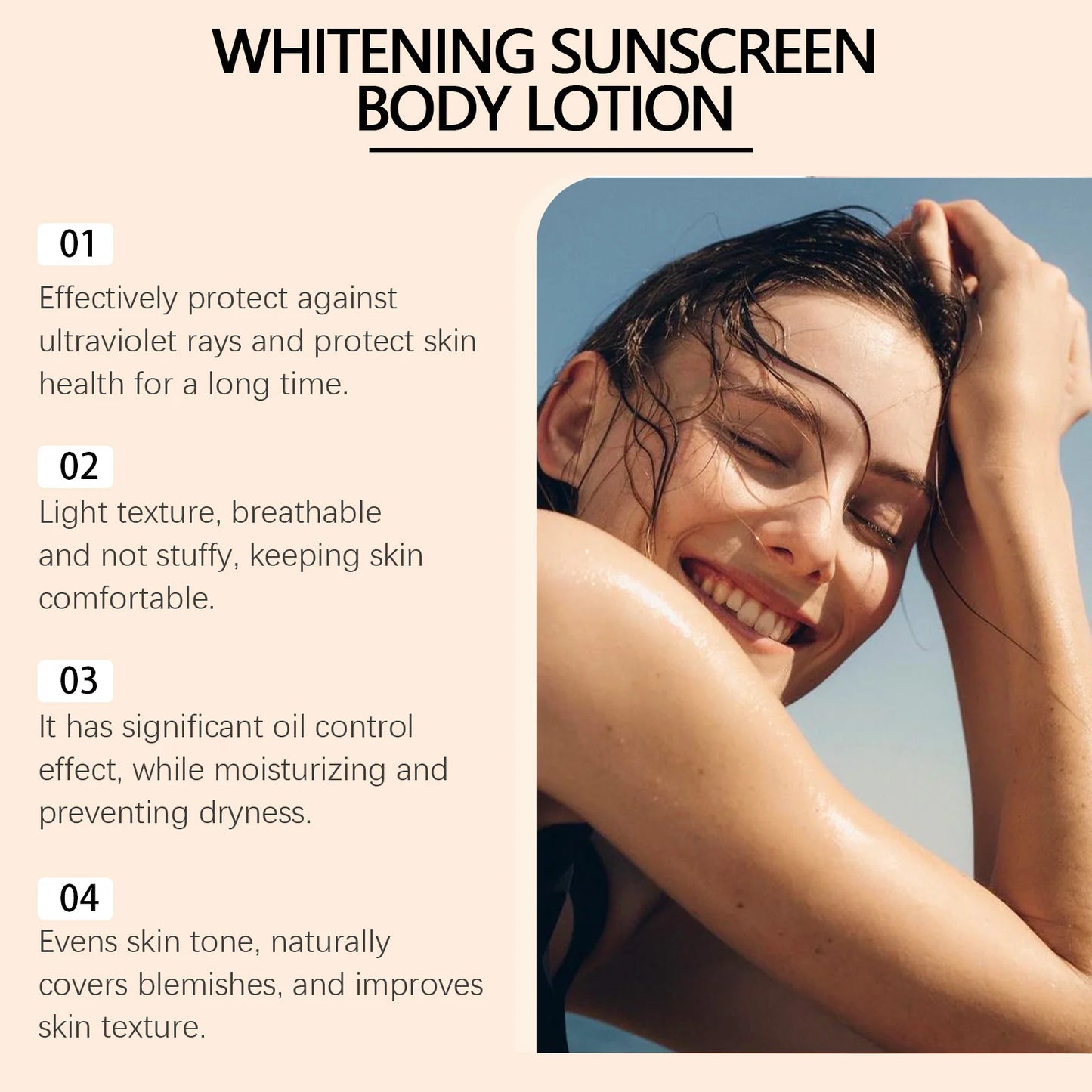 Kojic Acid & Niacinamide Brightening Body Lotion | SPF Moisturizer
