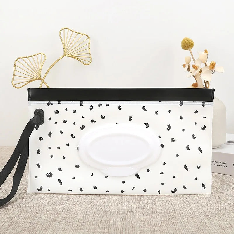 EVA Baby Wet Wipes Bag | Portable Refillable Stroller Holder