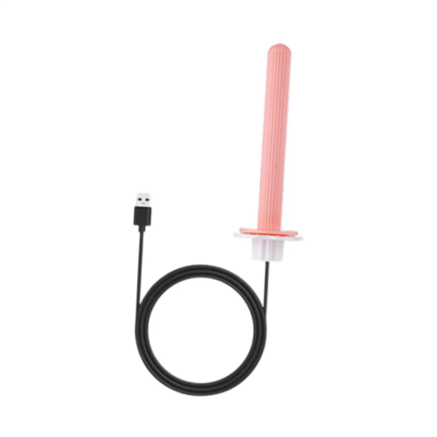 Winter Heated Bird Perch Stand Myna Parrot Bird Perch Rod Stick Birdcage Accessory Thermostatic Warm Bird Standing Pole Pet Bird Peaceful Pleasures Health and Wellness Pink