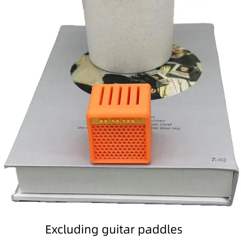 3D Printed Guitar Pick Holder – Vintage Amp Design, Holds 5 Picks