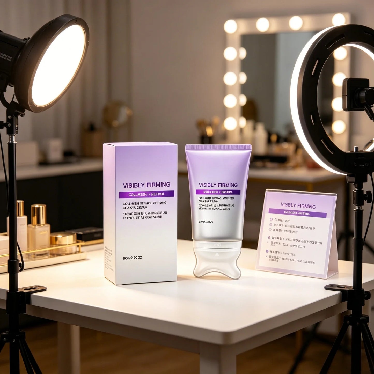 Collagen Retinol Gua Sha Cream – Face Firming & Lifting 80g