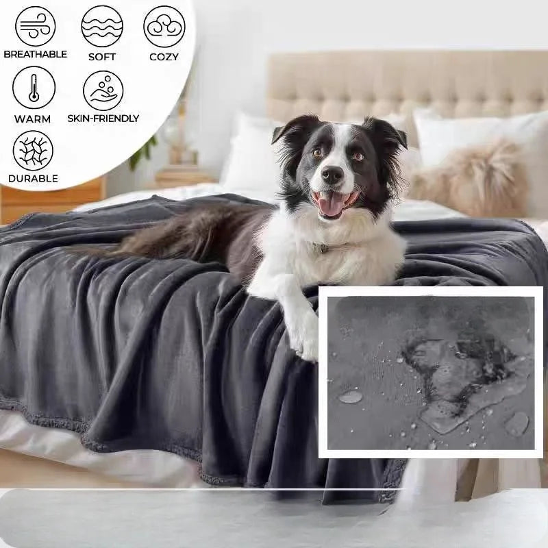 Waterproof Pet Blanket Furniture Protector | Couch Throw