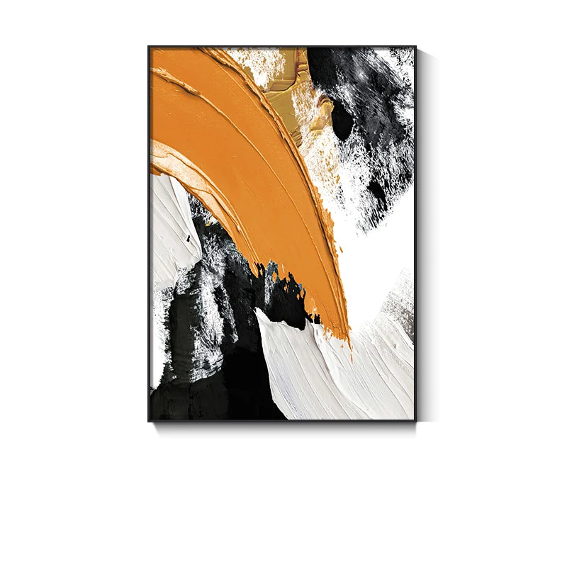 3D Hand Painted Abstract Canvas Painting, Blue, Red, Black, White, Yellow, Modern Mural Art, High Quality, Hand Drawn, Acrylic Peaceful Pleasures Health and Wellness
