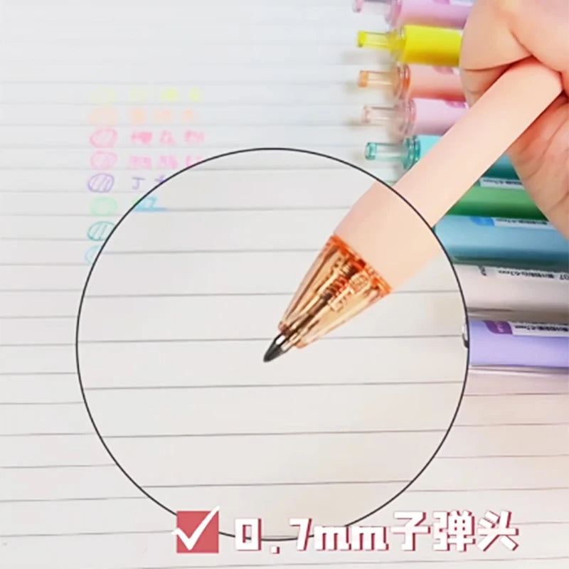 Bview Art Juice Pastel Handbook Pen Highlighter Student Stationery