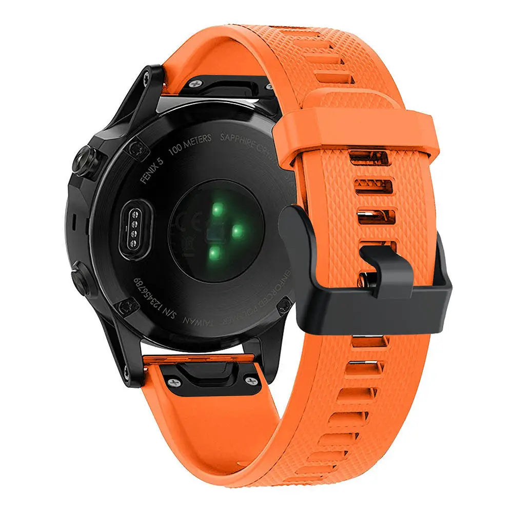 Silicone Band for Garmin Fenix 7S 6S 5S – 20/22/26mm Strap Peaceful Pleasures Health and Wellness