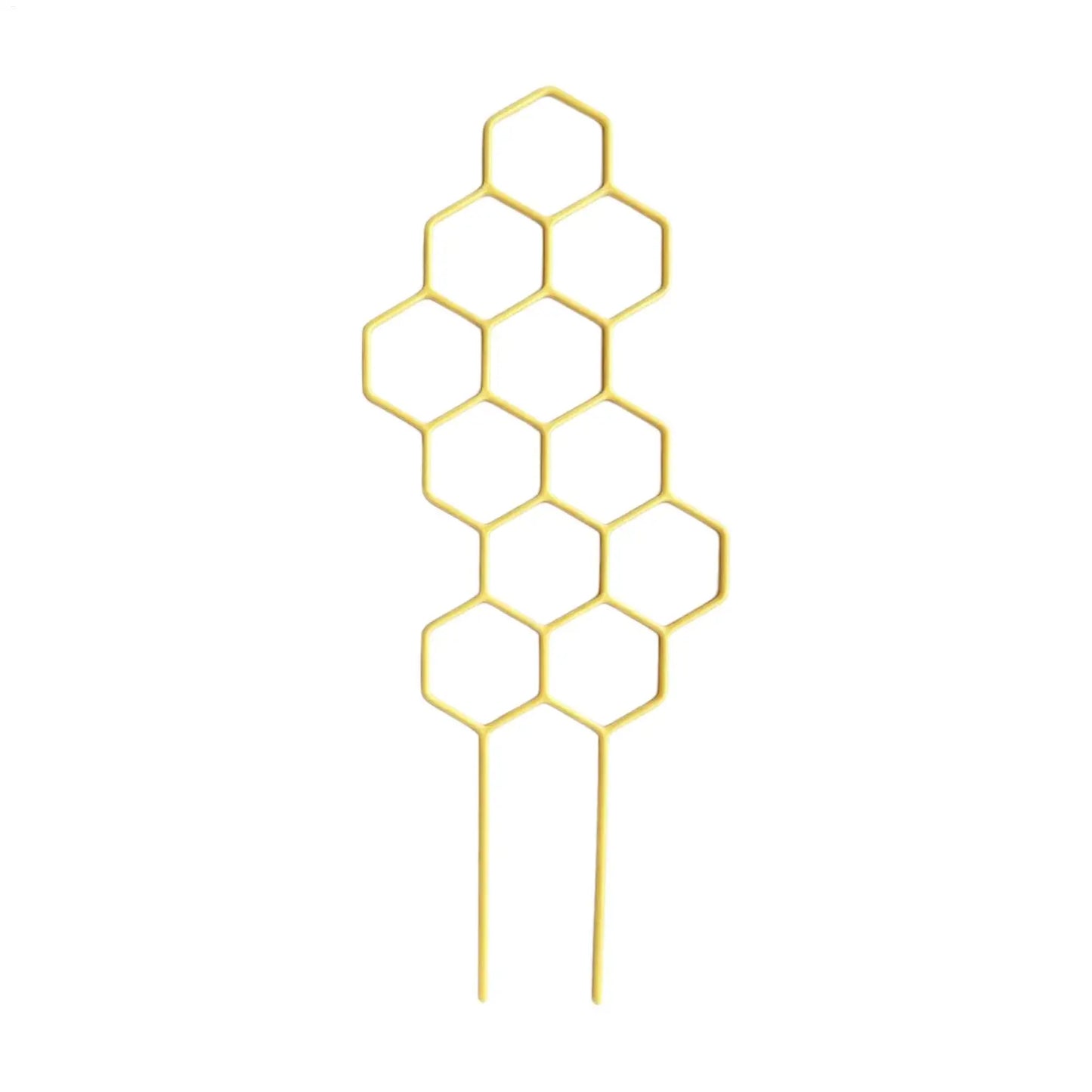 Rustproof Plastic Plant Trellis for Potted Vines & Flowers