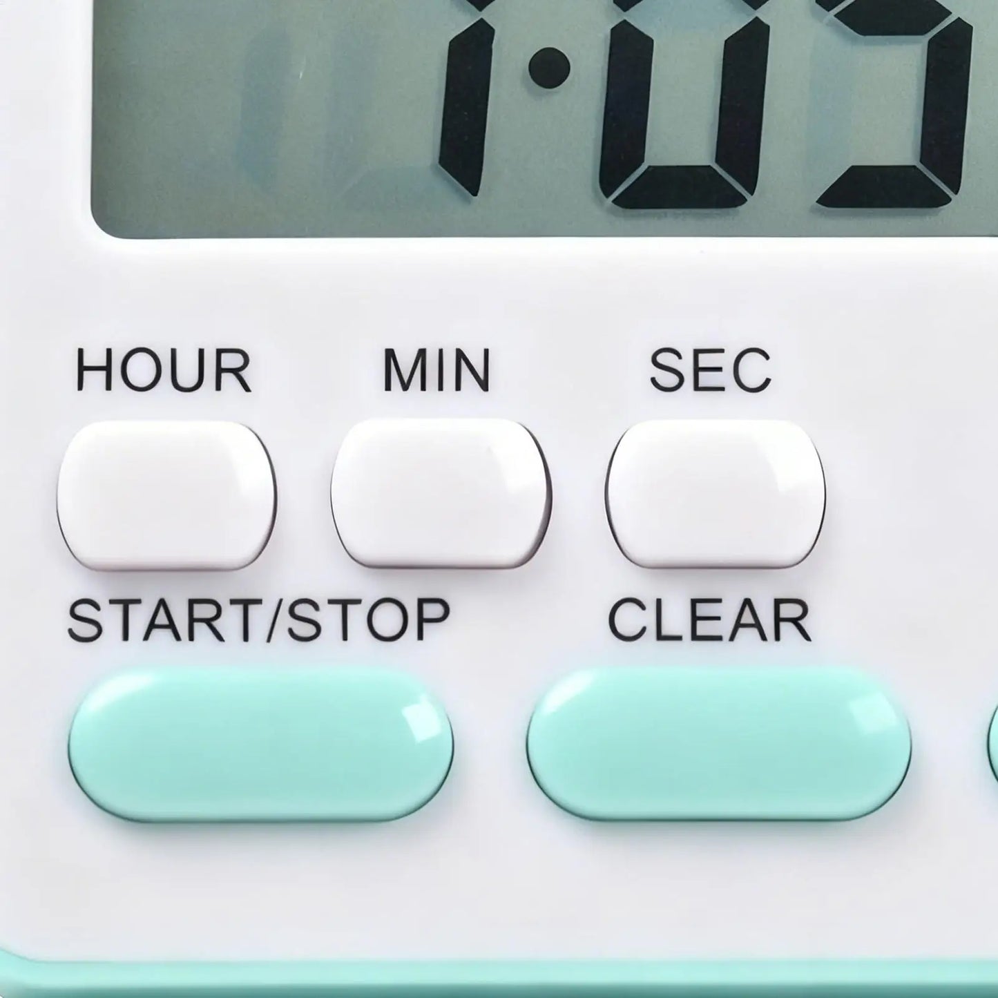 new Digital Kitchen Timer With Large Display 24-Hour Countdown Alarm For Cooking Baking, Study Workout Games & Classroom Peaceful Pleasures Health and Wellness