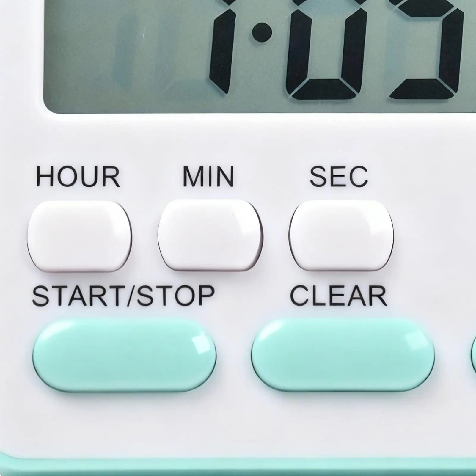 new Digital Kitchen Timer With Large Display 24-Hour Countdown Alarm For Cooking Baking, Study Workout Games & Classroom Peaceful Pleasures Health and Wellness