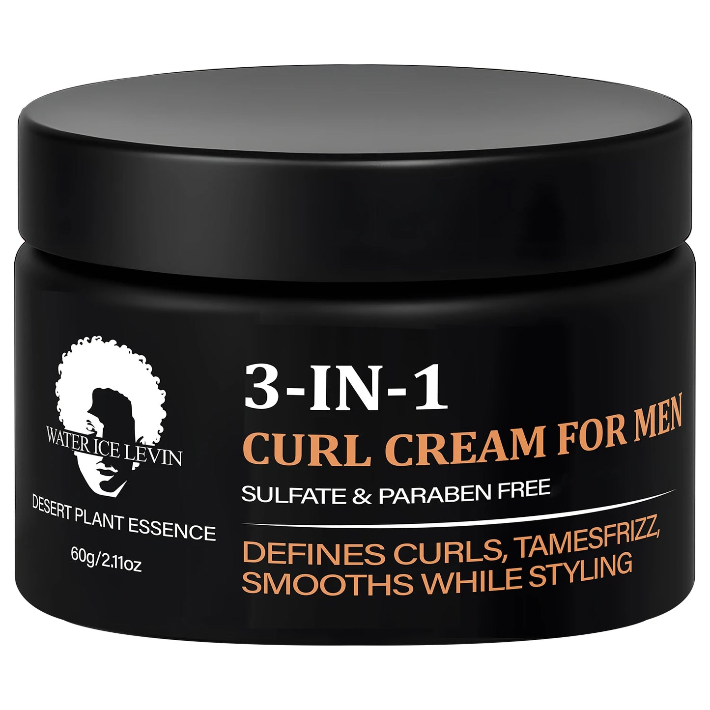 3-in-1 Curl Cream – Sulfate & Paraben Free | Defines & Smooths