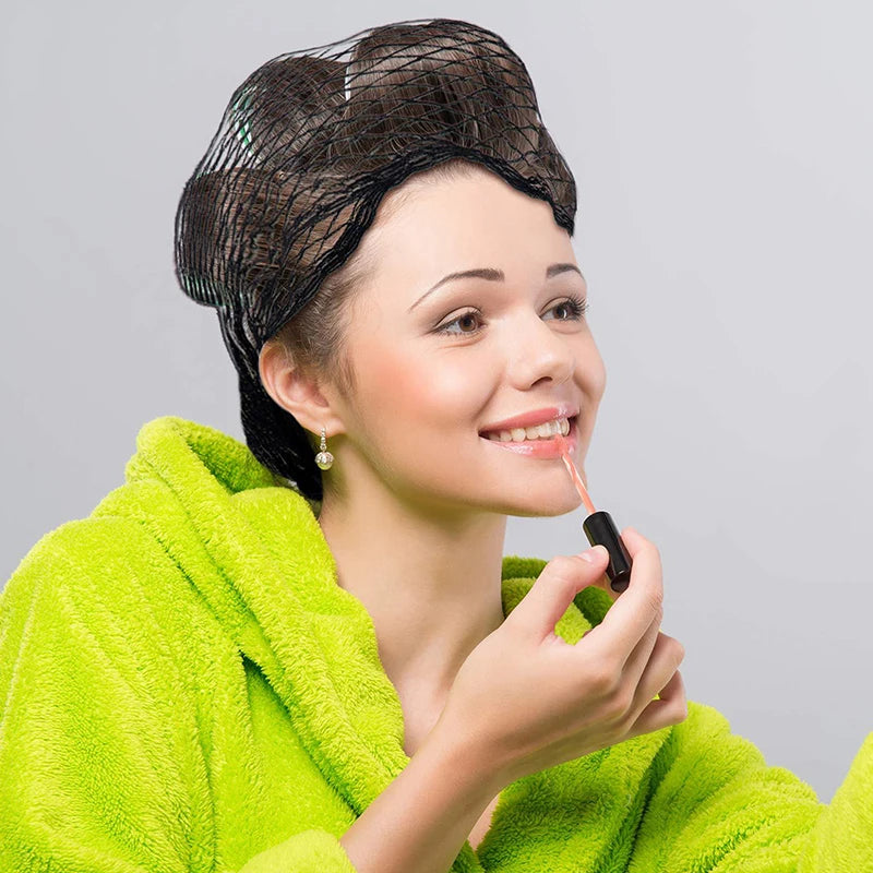 Women's Triangular Mesh Sleep Hair Net | Breathable & Elastic