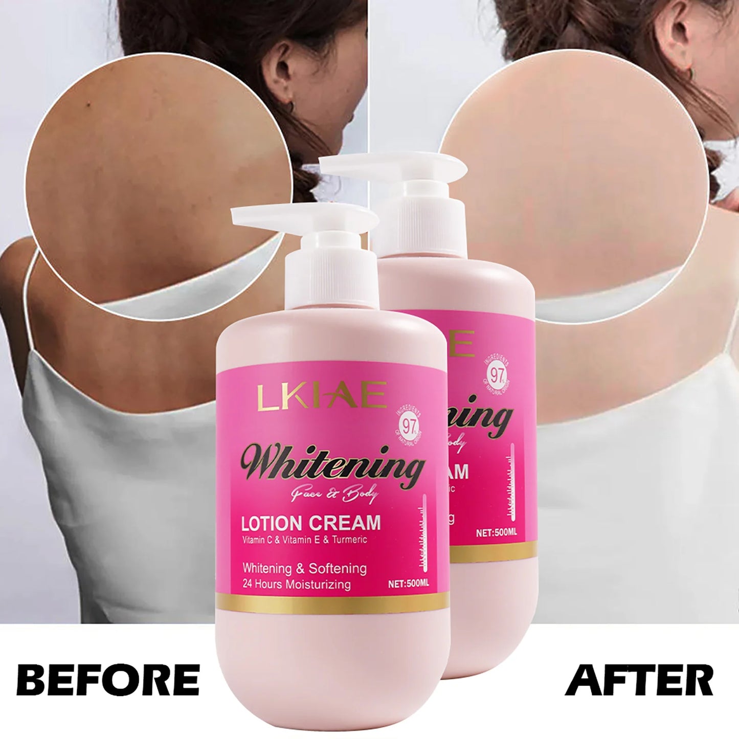 AILKE Vitamin C & E Brightening Body Lotion 500ml