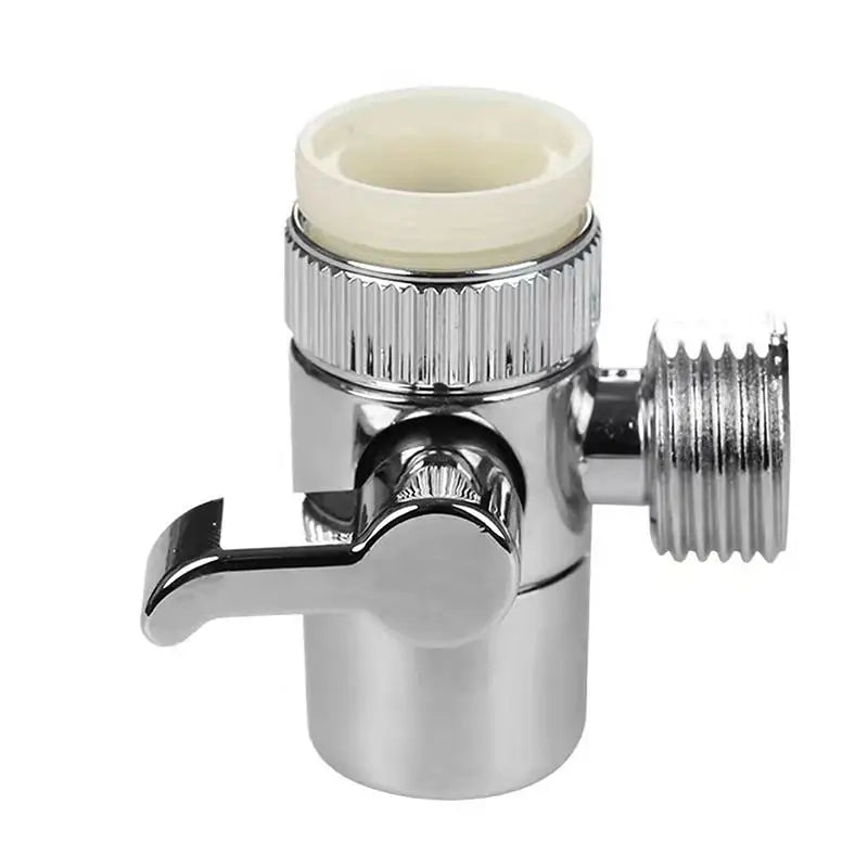 Universal Wash Basin Washing Machine Faucet Diverter Converter Multifunctional Household Single Cut Valve Water Distributon Peaceful Pleasures Health and Wellness Plastic style