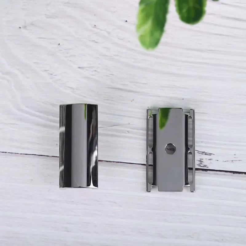 2026 YAQI Sentinel SSS Polished Safety Razor Head for Men 316 Stainless Steel with 1.5mm Blade Gap - Shaving Accessories Peaceful Pleasures Health and Wellness