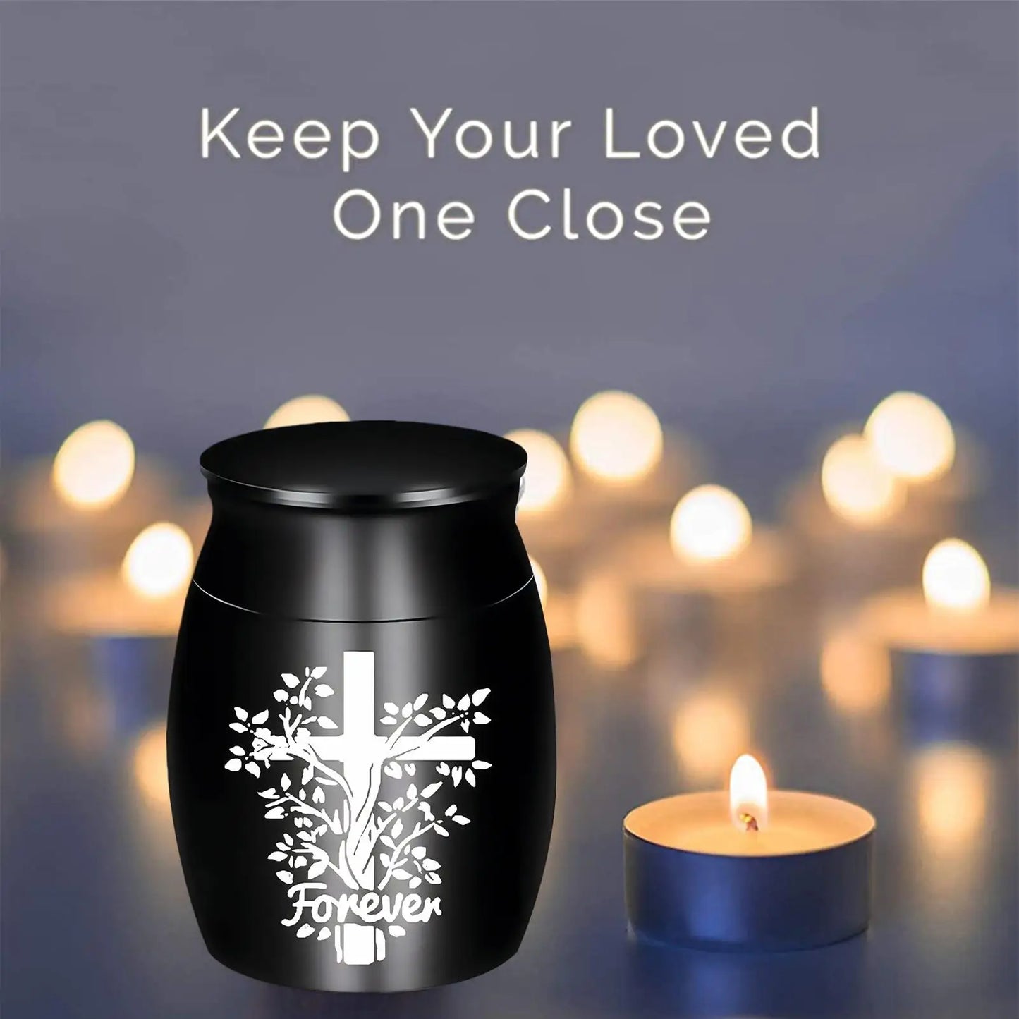 Pet Urn Storage Jar for Pet Urn Memorial Ashes Container for Dogs Cats Remembrance Keepsake Grave Funeral Home Outdoor Cremation Peaceful Pleasures Health and Wellness