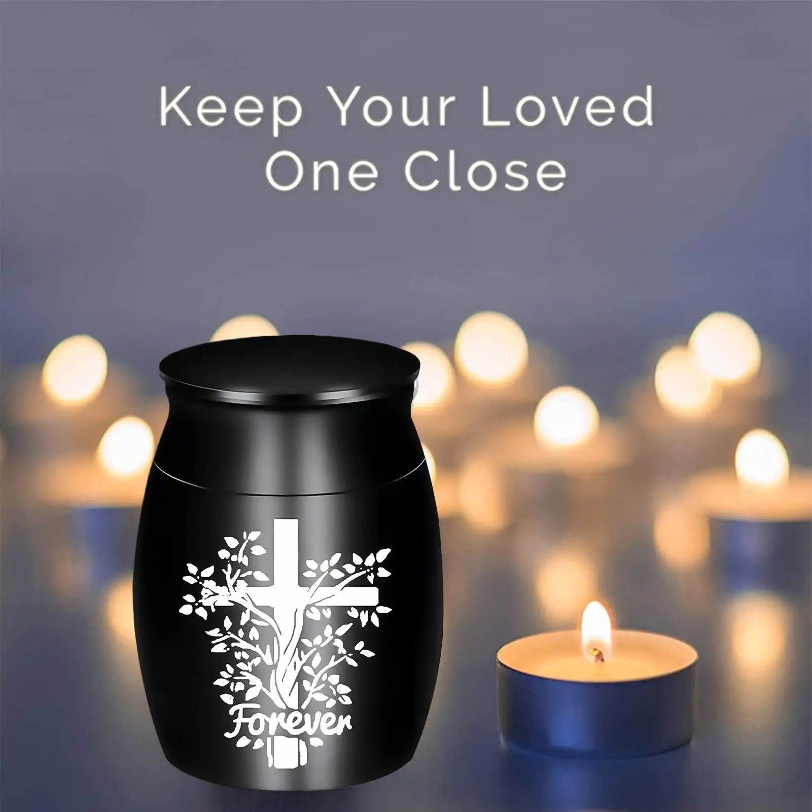 Pet Urn Storage Jar for Pet Urn Memorial Ashes Container for Dogs Cats Remembrance Keepsake Grave Funeral Home Outdoor Cremation Peaceful Pleasures Health and Wellness
