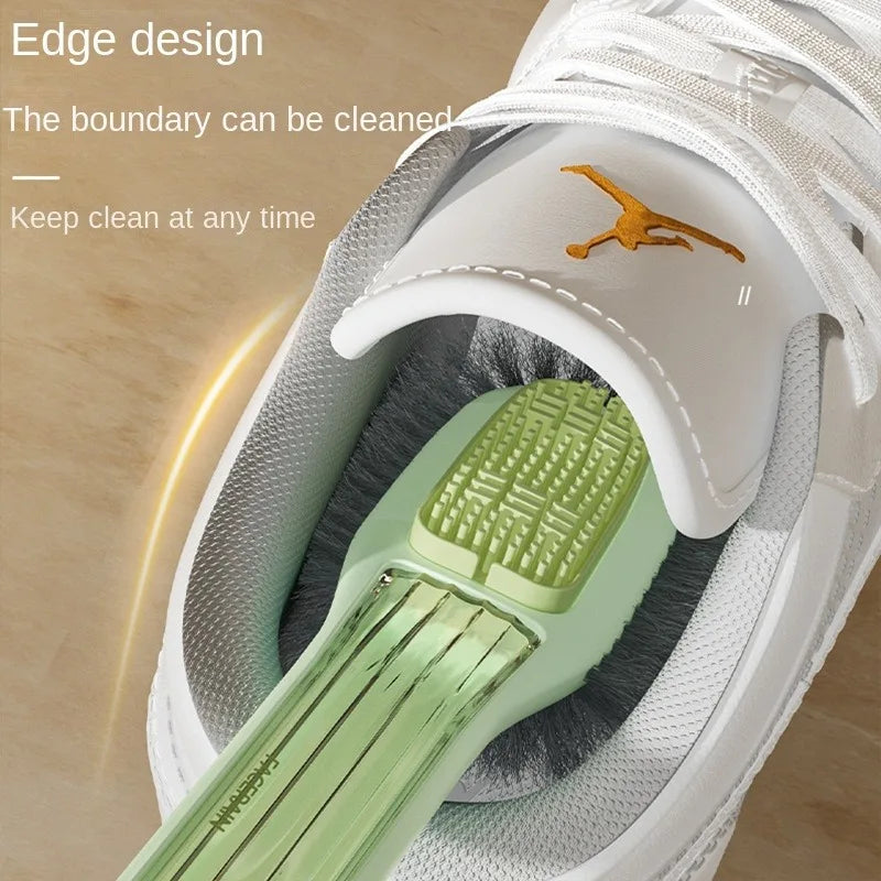Double-Sided Shoe Brush for Suede, Leather & Canvas Shoes