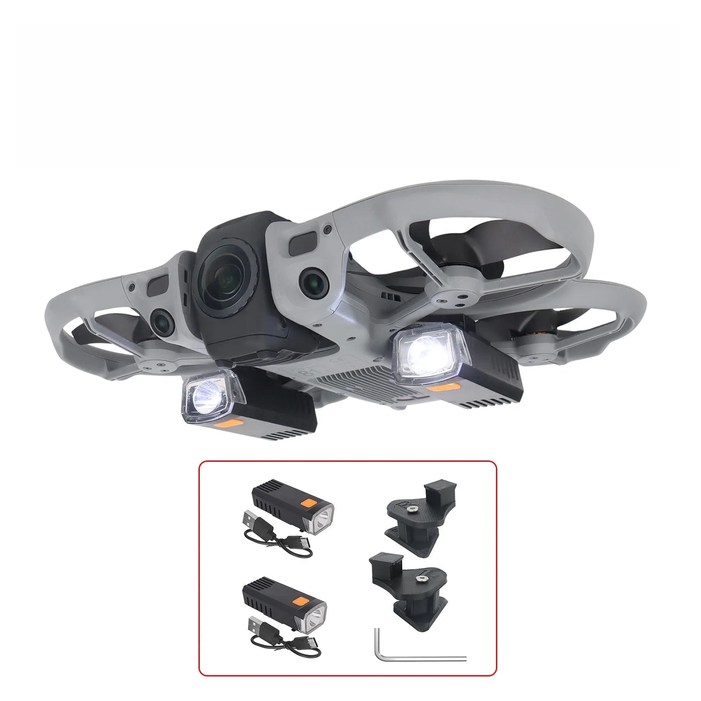 High-Quality High-Brightness Bulb Night Flight Lights For DJI AVATA 360 Lighting Accessories For Nighttime Use Peaceful Pleasures Health and Wellness