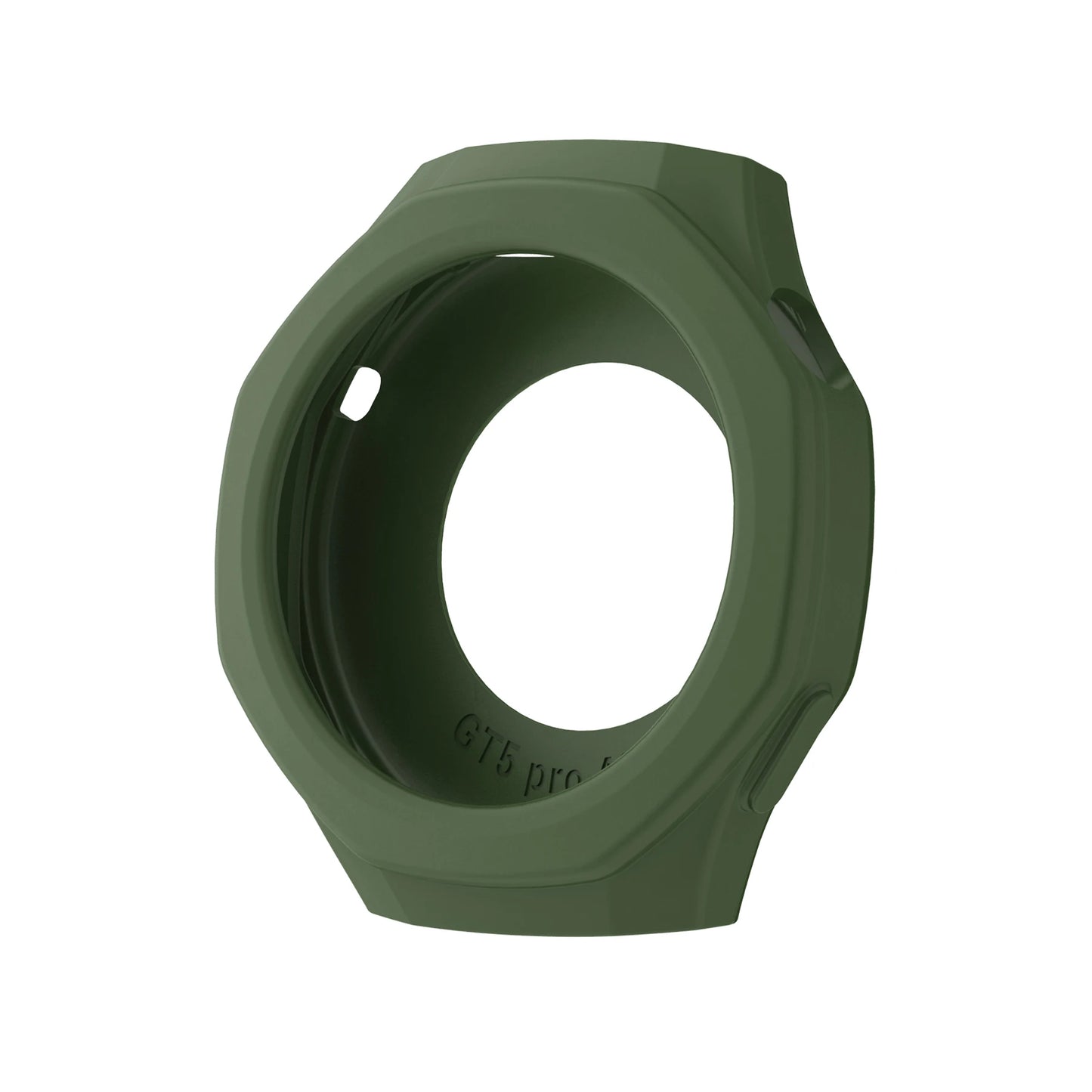 Silicone Case for Huawei Watch GT5 Pro 46mm – Protective Cover Peaceful Pleasures Health and Wellness Military Green