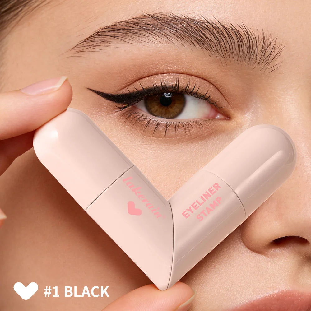 super quick eyeliner waterproof fast drying, durable, smooth and easy to color, creating natural eye makeup eyeliner stamp Peaceful Pleasures Health and Wellness