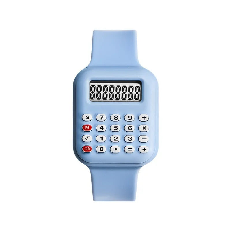 Kids Digital Calculator Watch | Date, Alarm & EL Backlight