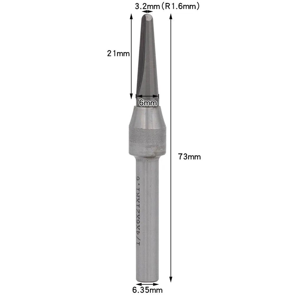 TCT V-Groove Milling Cutter for CNC & Handheld Woodworking