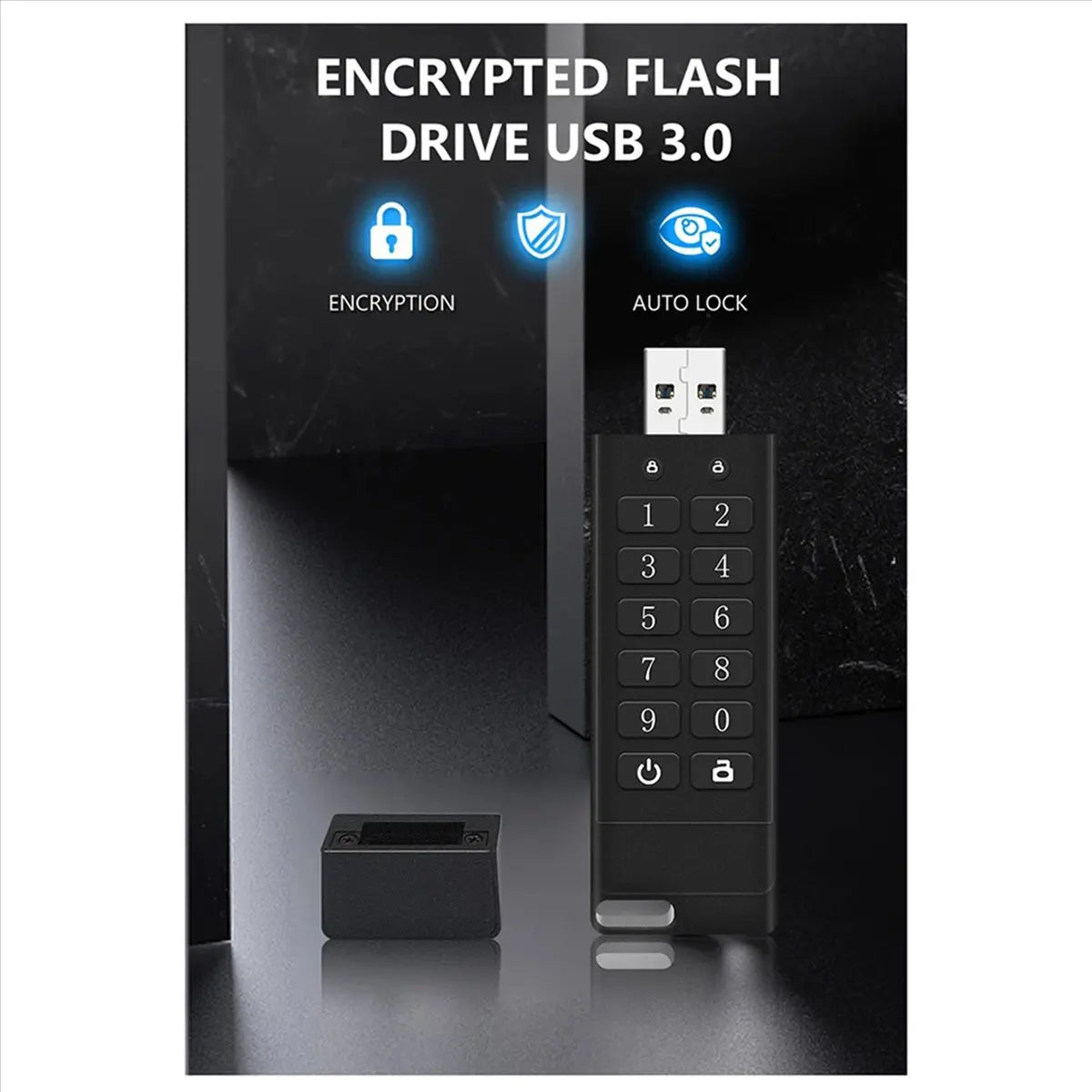 MYdaY- 2X USB 3.0 Encrypted and Secure USB Flash Drive Emphasizes Privacy and Security, with Peace of Mind,32G Peaceful Pleasures Health and Wellness