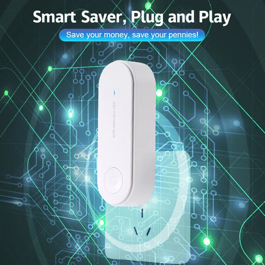 Voltage Stabilizer Power Saver Cost Reducing Energy Saver Electricity Saving Box Adapter Electrical Socket For Household Office Peaceful Pleasures Health and Wellness