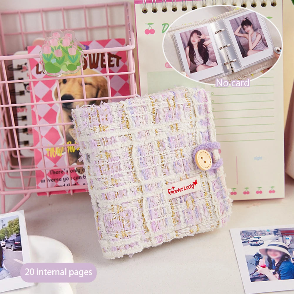 Princess Card Album 3-inch One Palace Grid 20 Inner Pages Beauty Love