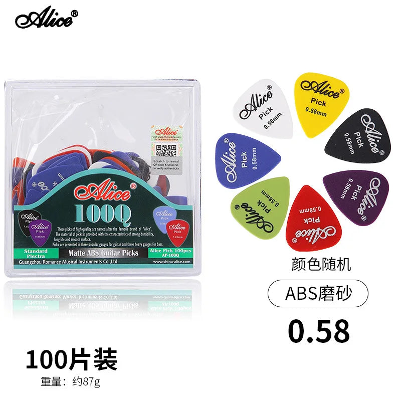 Alice Celluloid Guitar Picks Plectrum Mediator Gauge 0 46 71 81 96 1