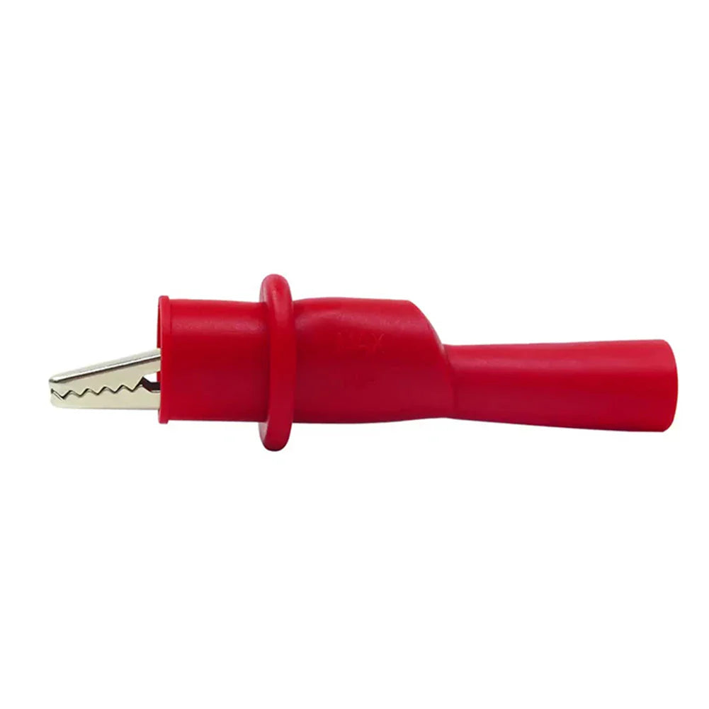 Alligator Test Clips 1000V 10A – 10mm Crocodile Clamps Red & Black